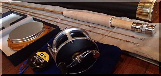 bamboo rod set - フライフィッシング大全（Fly fishing ）フライ
